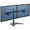 Fellowes Monitor Arm, Dual, Freestanding, 35"x11"x19-1/2", BK FEL8043701 - alternate 9